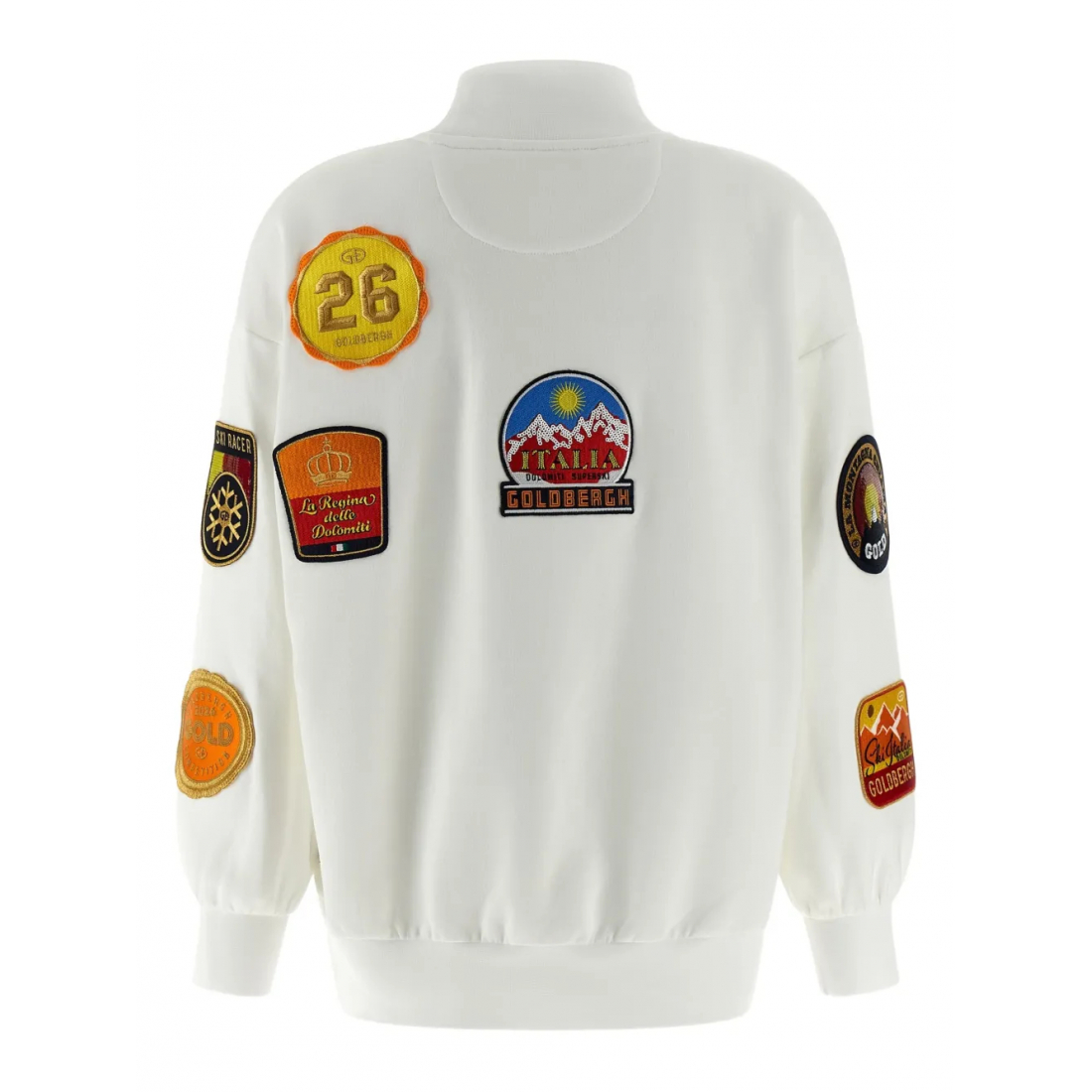 Sweatshirt 'Dropped Shoulders Patch' pour Femmes