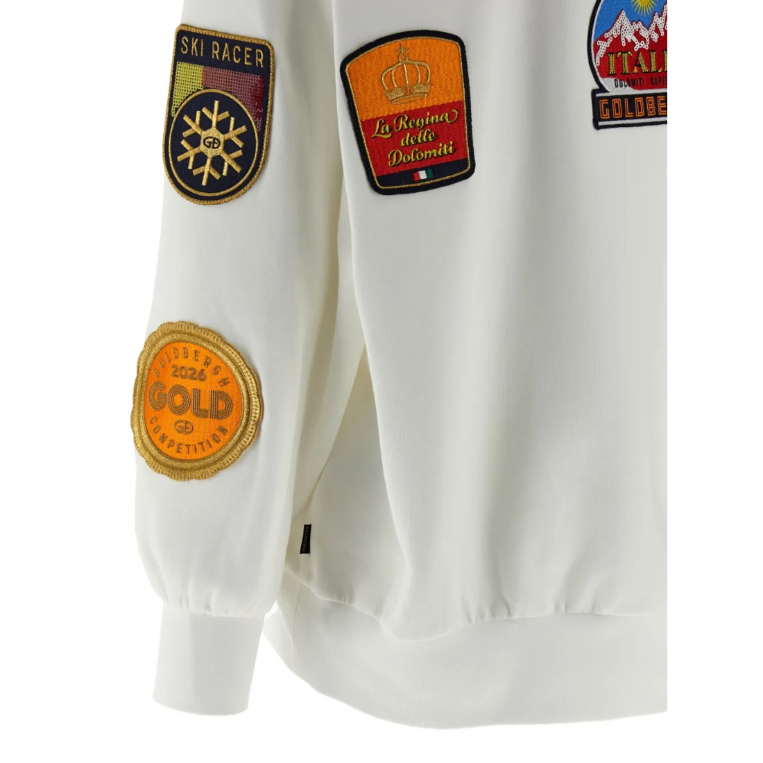 Sweatshirt 'Dropped Shoulders Patch' pour Femmes