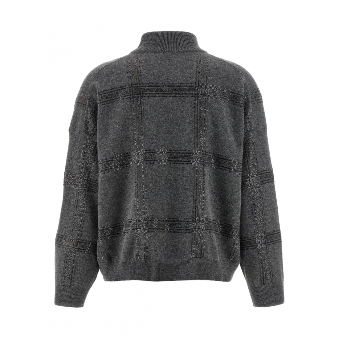 Pull 'Long-Sleeve Sequin-Detail' pour Femmes