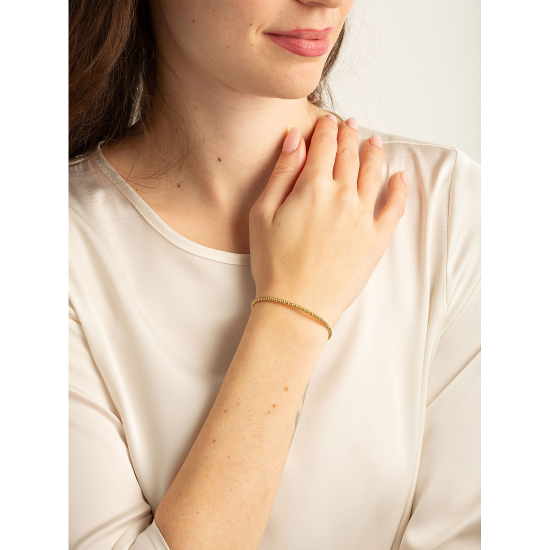 Women's 'Studded Chain Slider' Bracelet