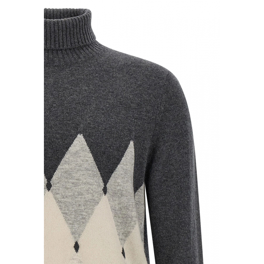 Pull 'Argyle Turtleneck' pour Hommes