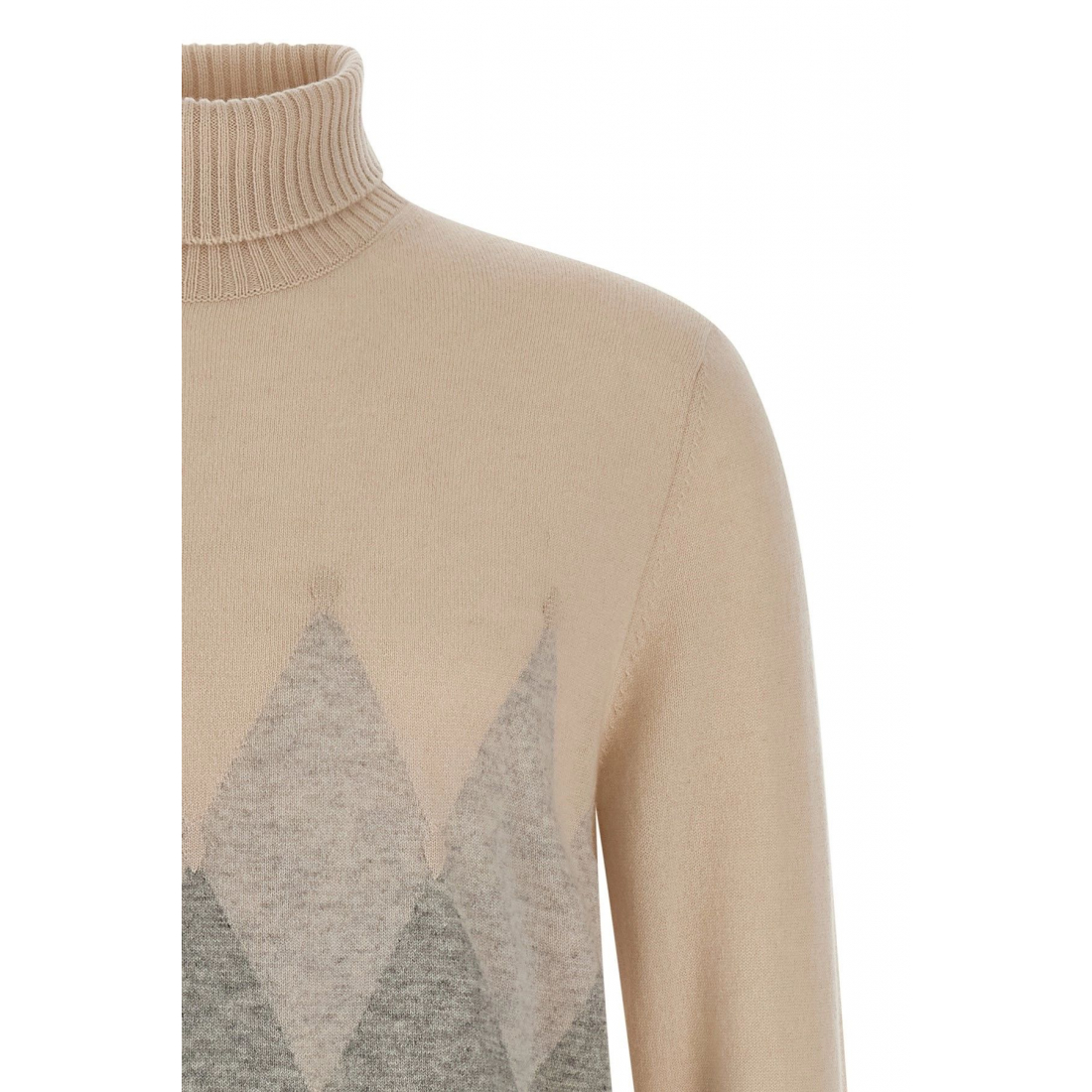 Pull 'Argyle Turtleneck' pour Hommes