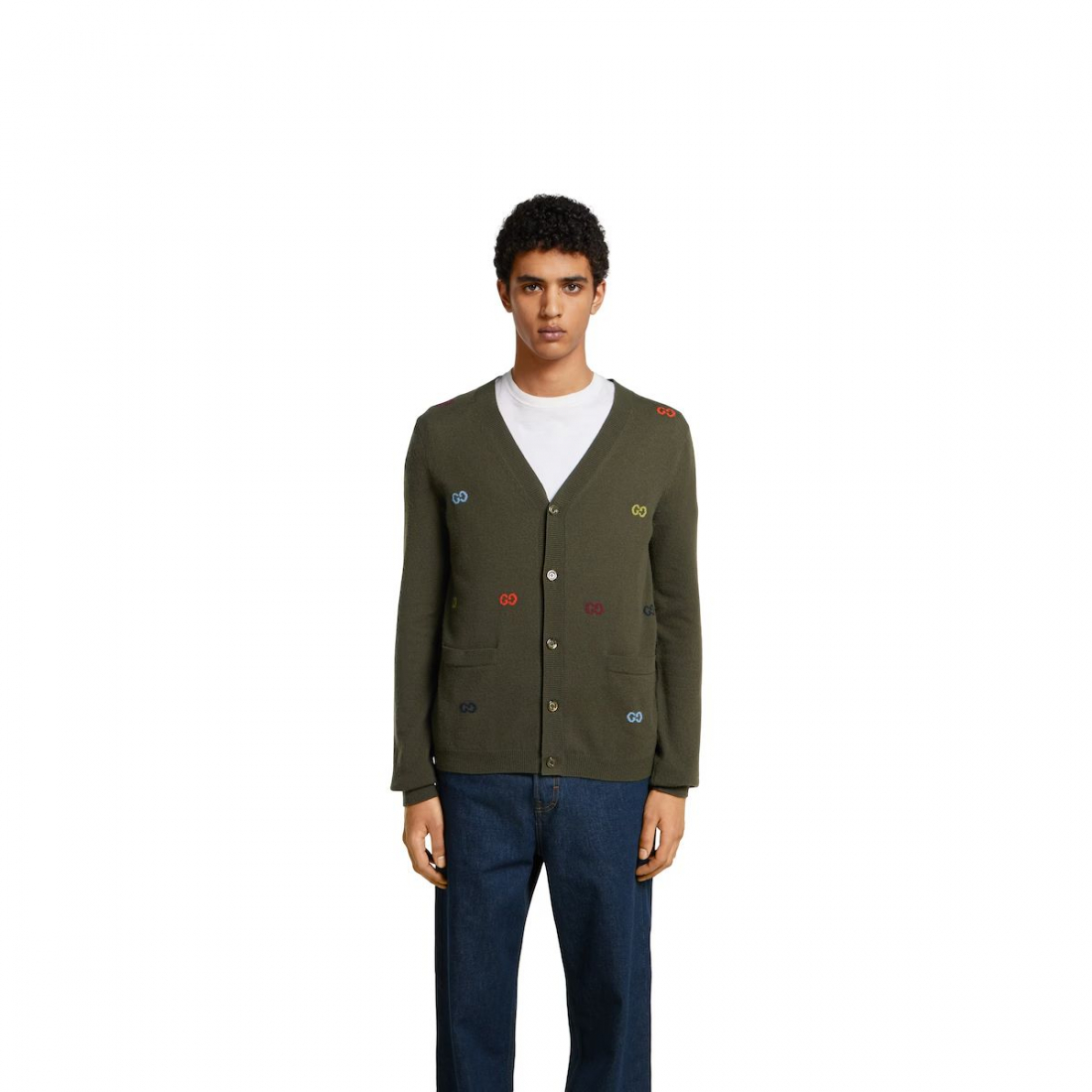 Cardigan 'With Intarsia' pour Hommes