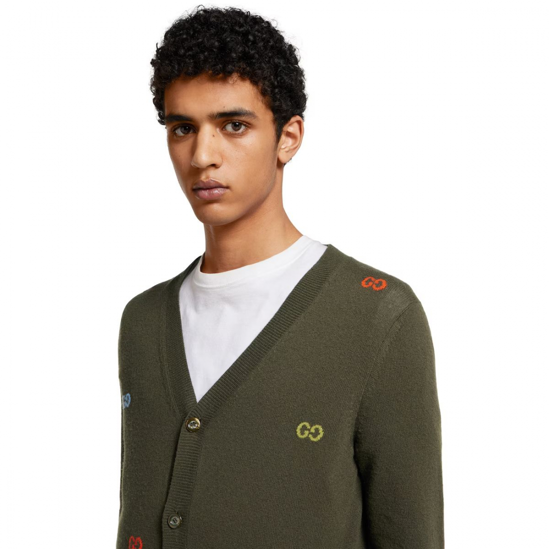 Cardigan 'With Intarsia' pour Hommes