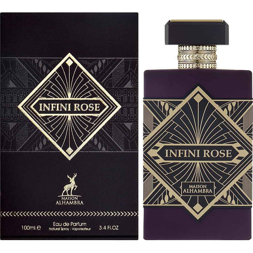 'Infini Rose' Eau De Parfum - 100 ml