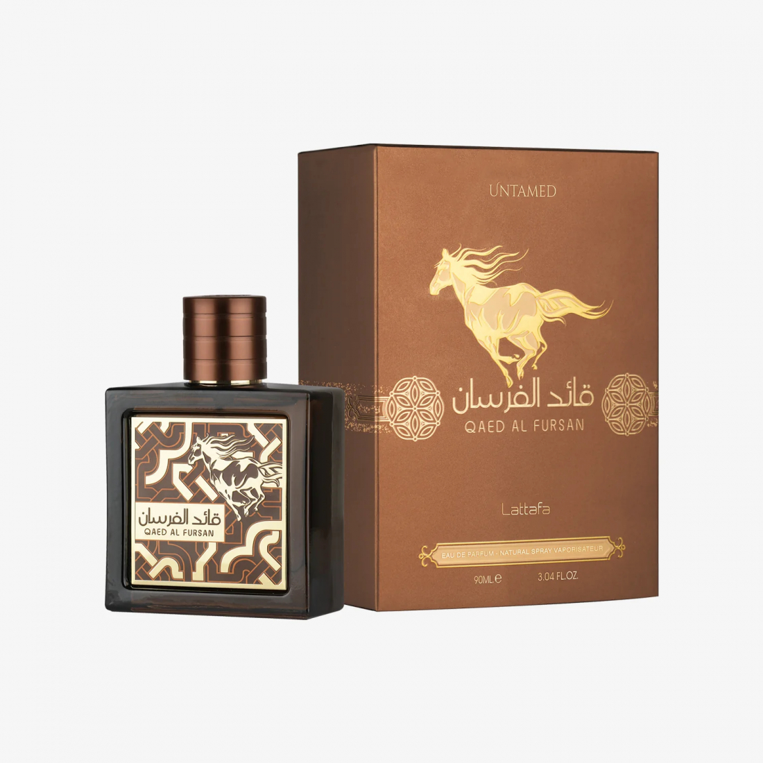 Eau de parfum 'Qaed Al Fursan Untamed' - 90 ml