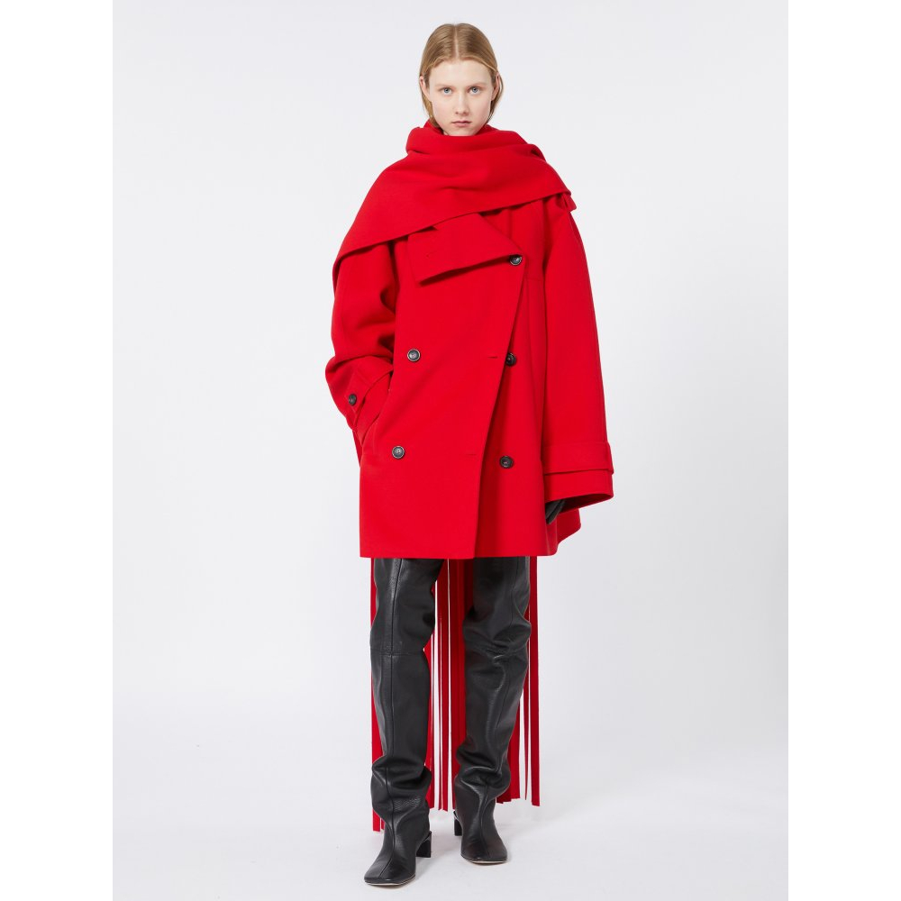 'Avocado' Wollschal für Damen