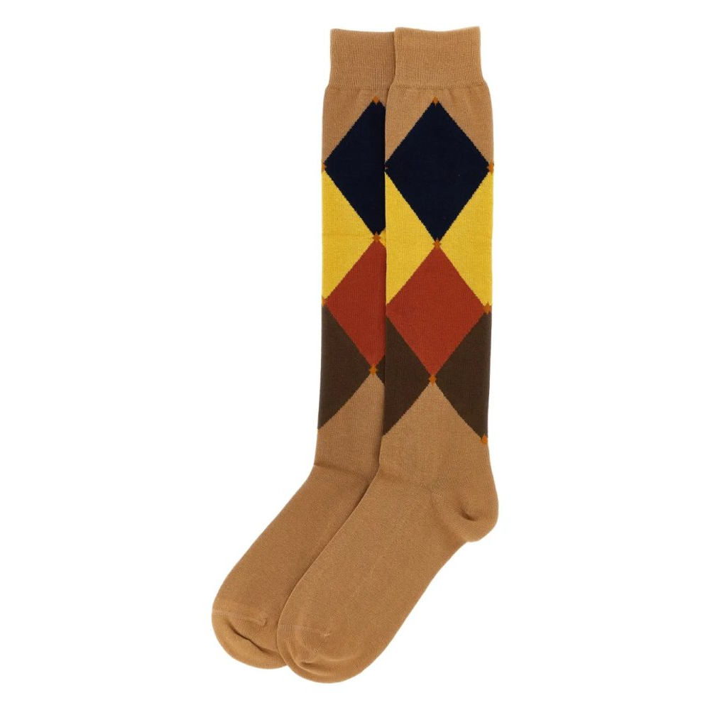 Chausettes 'Diamond-Patterned' pour Hommes