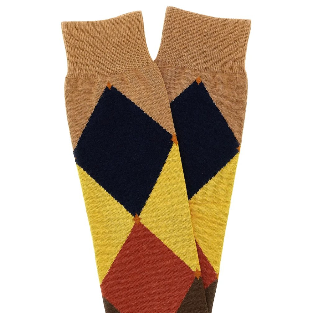 Chausettes 'Diamond-Patterned' pour Hommes