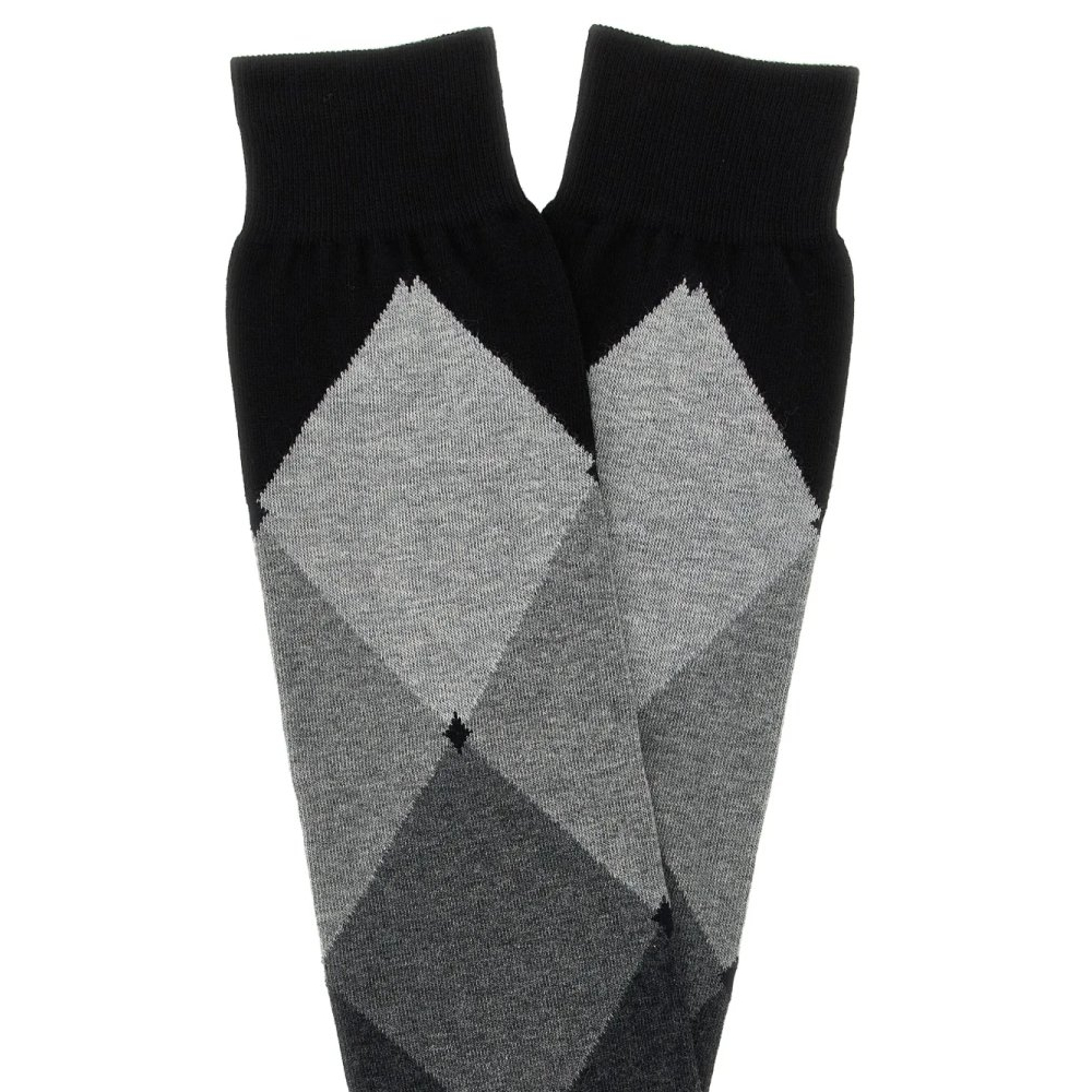 Chausettes 'Diamond-Patterned' pour Hommes