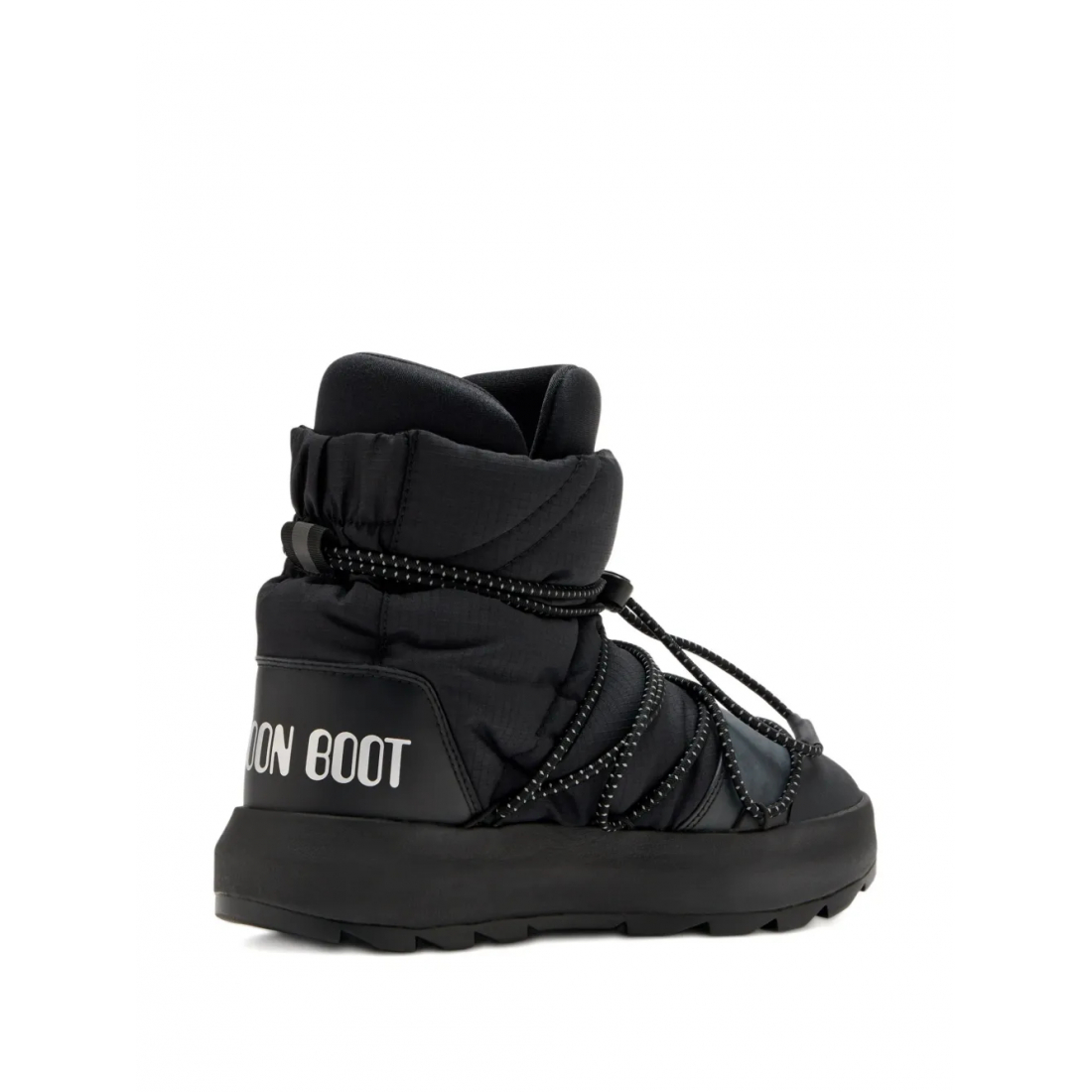 Unisex's 'X Moon Quilted Lace-Up' Snow Boots