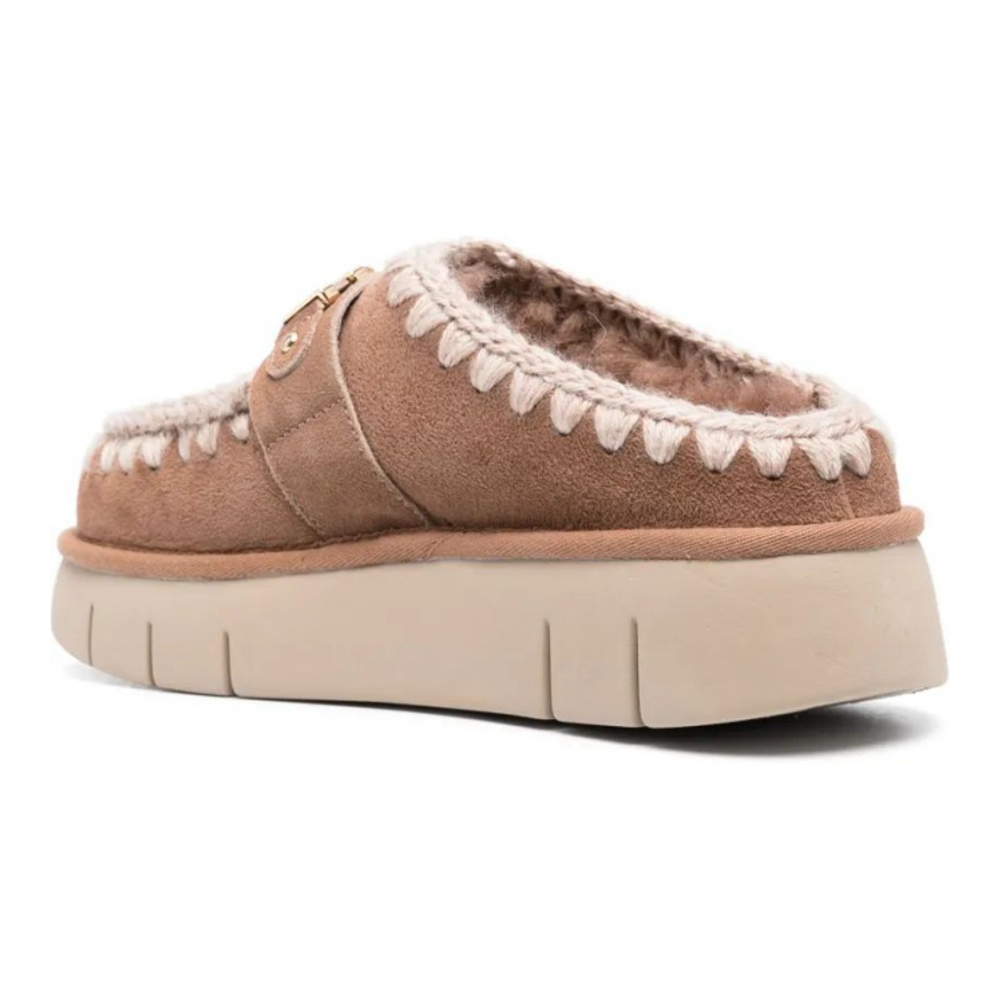 Mules 'Logo-Appliqué' pour Femmes