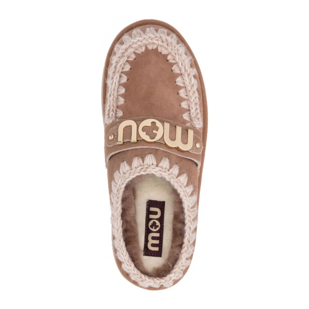 Mules 'Logo-Appliqué' pour Femmes