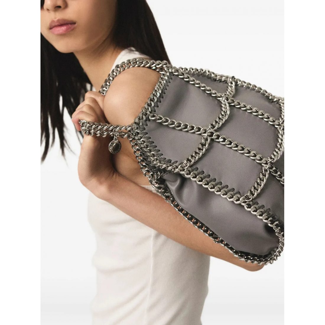 Women's 'Falabella Chain Cage' Tote Bag