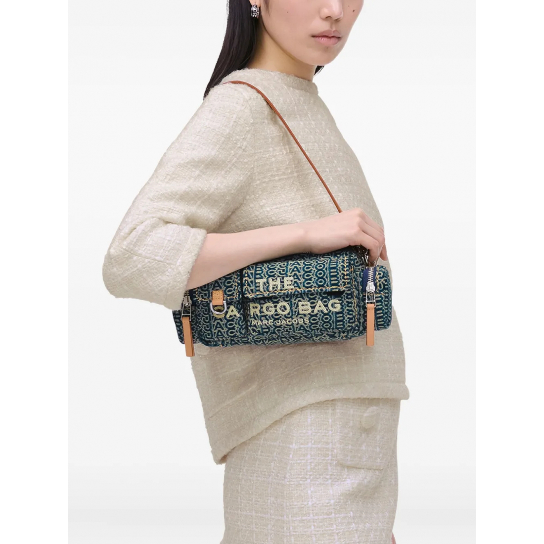 Sac à bandoulière 'The Cargo Monogram Denim' pour Femmes