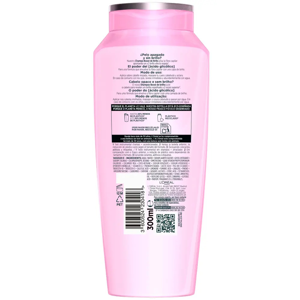 'Elvive Glycolic Gloss' Shampoo - 300 ml