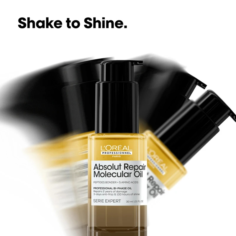 'Absolut Repair Molecular Bi-Phase' Hair Oil - 30 ml