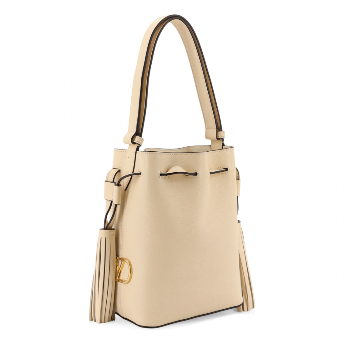 Women's 'Metal Vlogo Signature' Bucket Bag