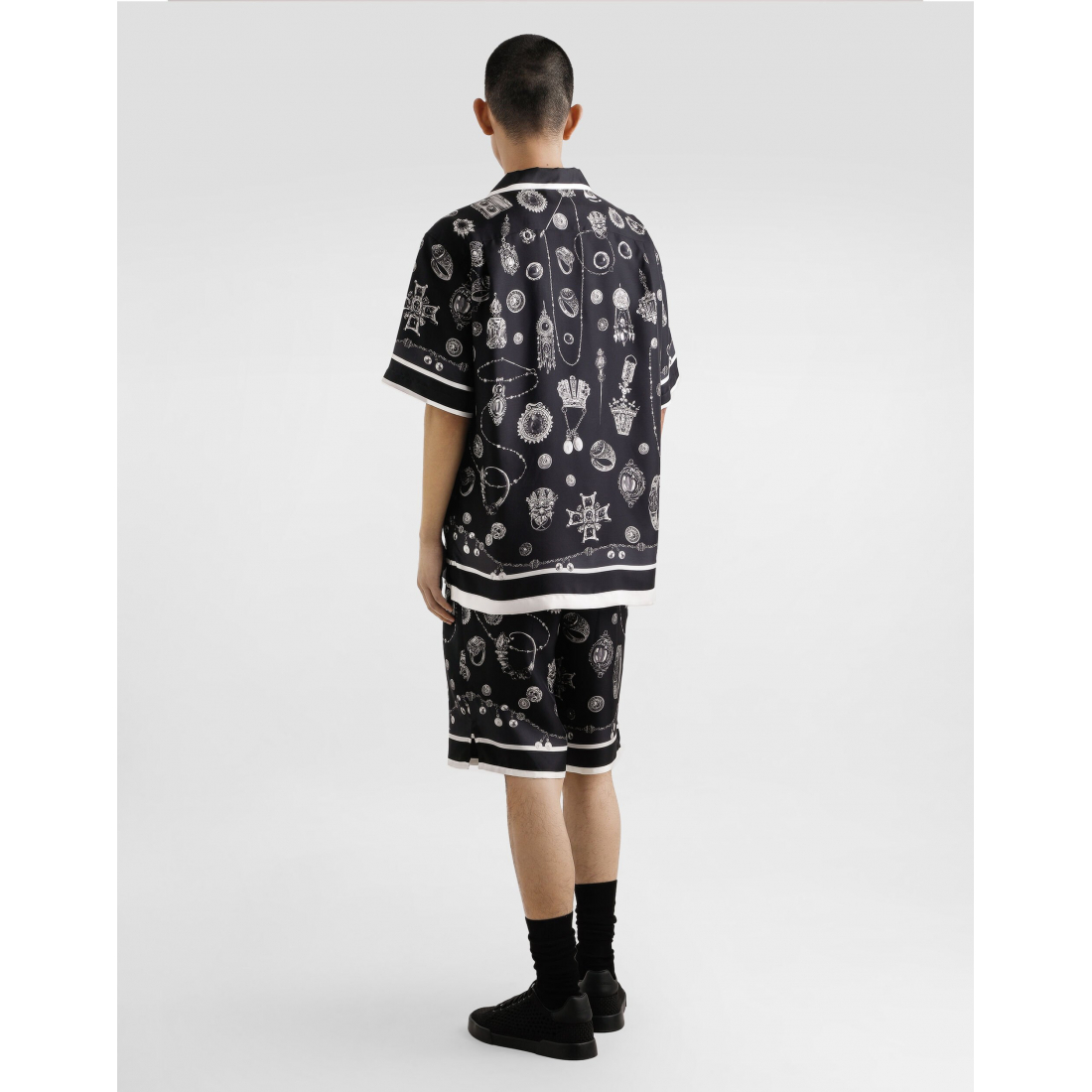 Men's 'Medal-print hawaii' Short sleeve shirt