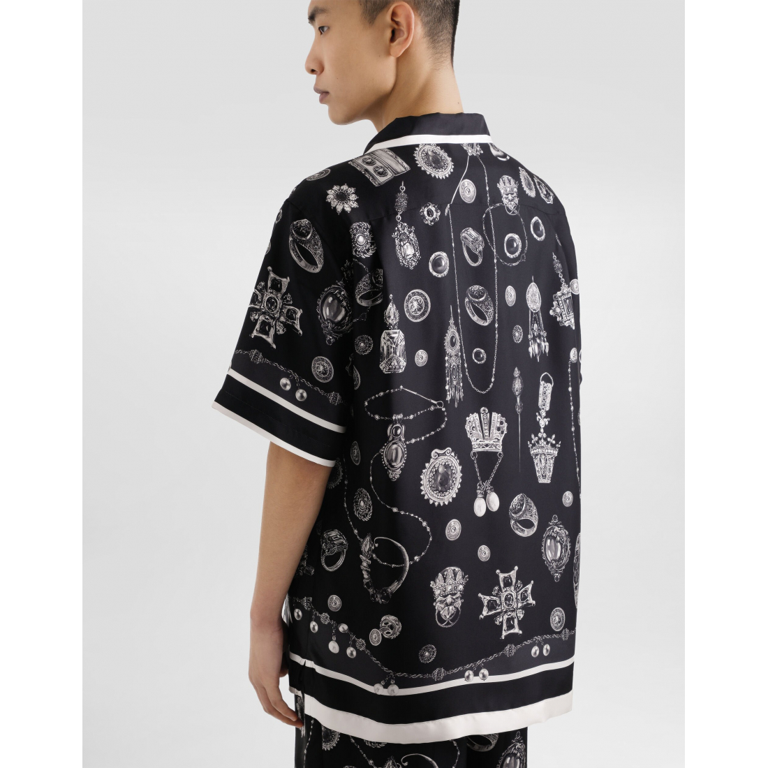 Men's 'Medal-print hawaii' Short sleeve shirt