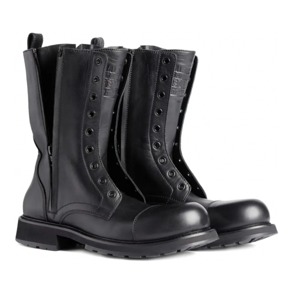 Men's 'Truck Zip' Combat Boots