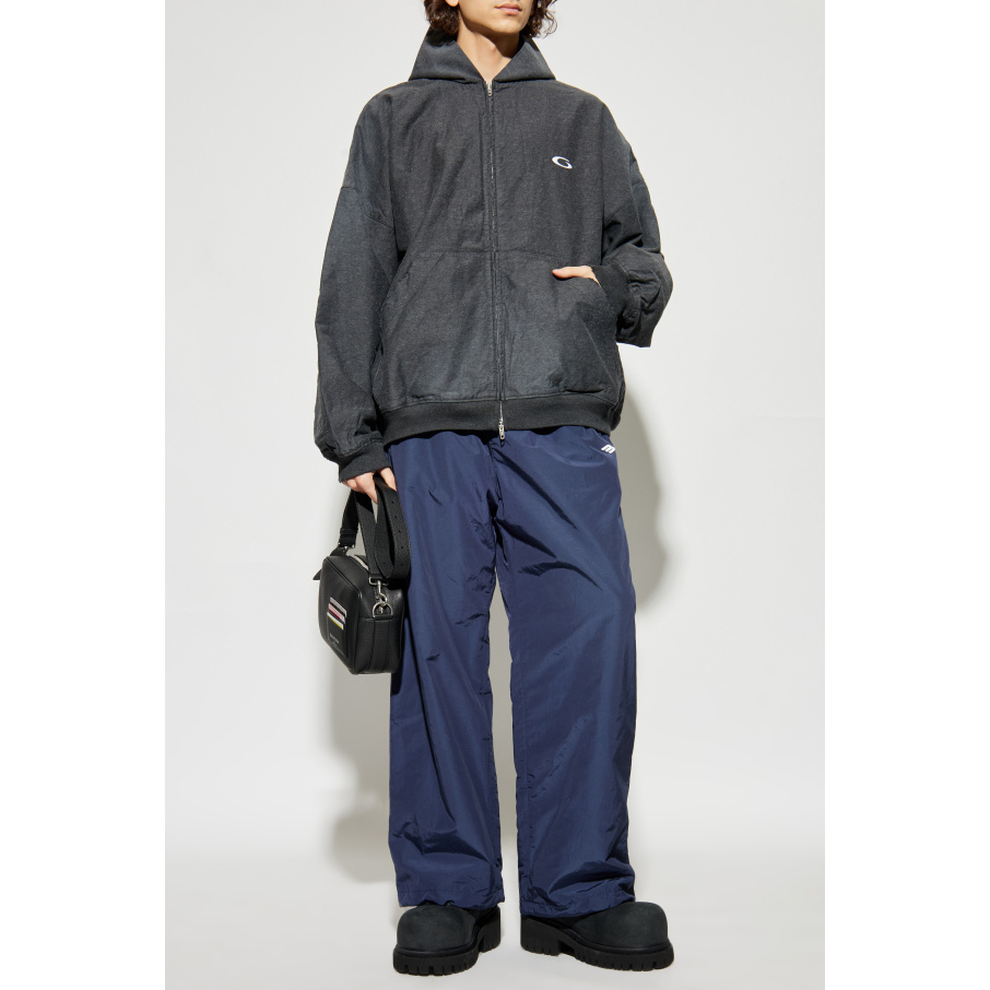 'Embroidered-logo' Hoodie