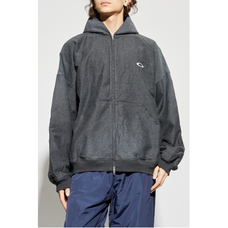 'Embroidered-logo' Hoodie