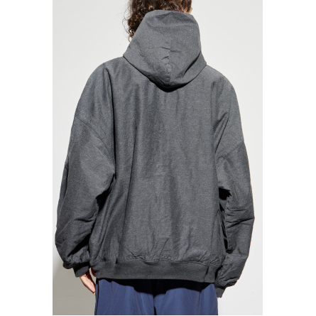 'Embroidered-logo' Hoodie