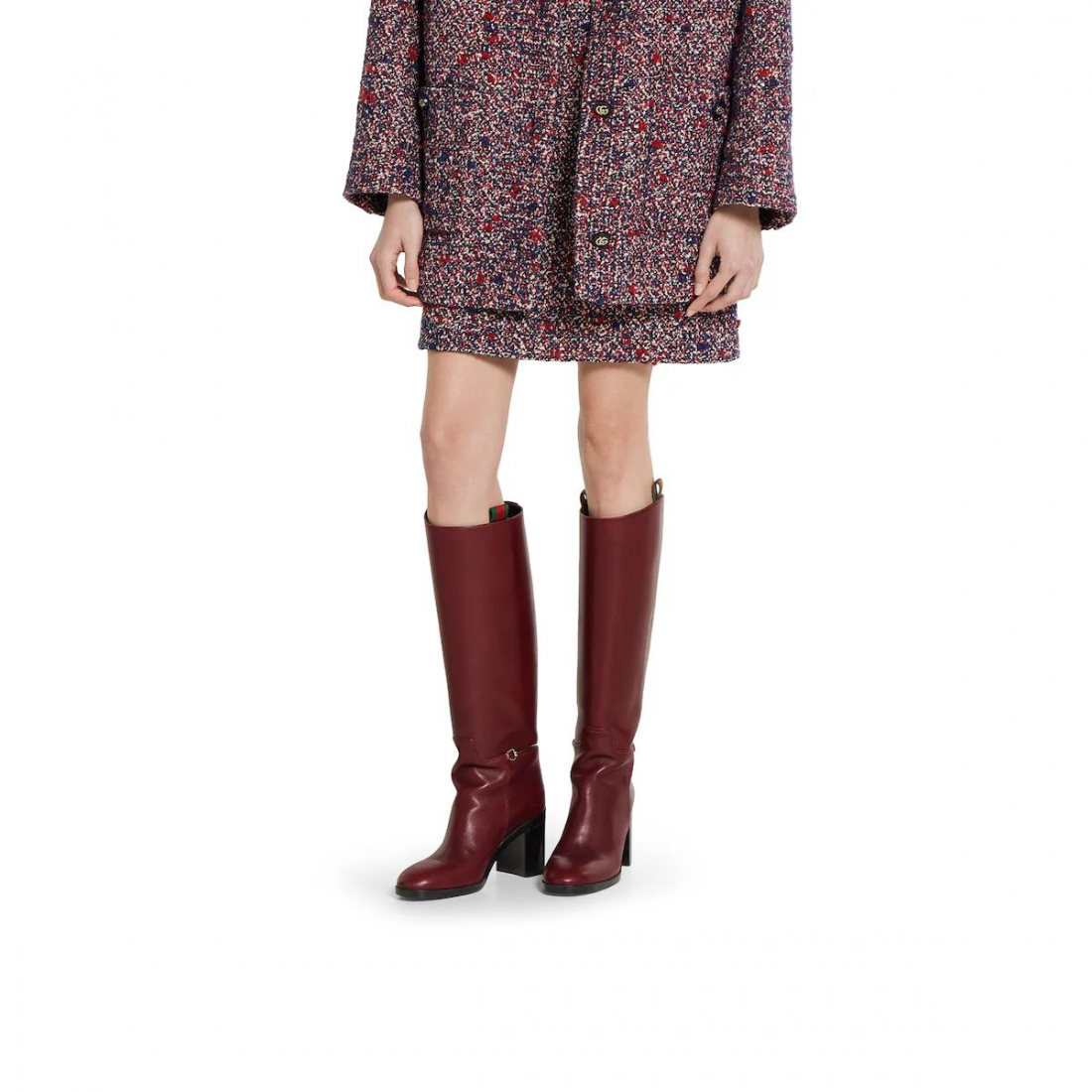 Bottes 'Slim Horsebit' pour Femmes