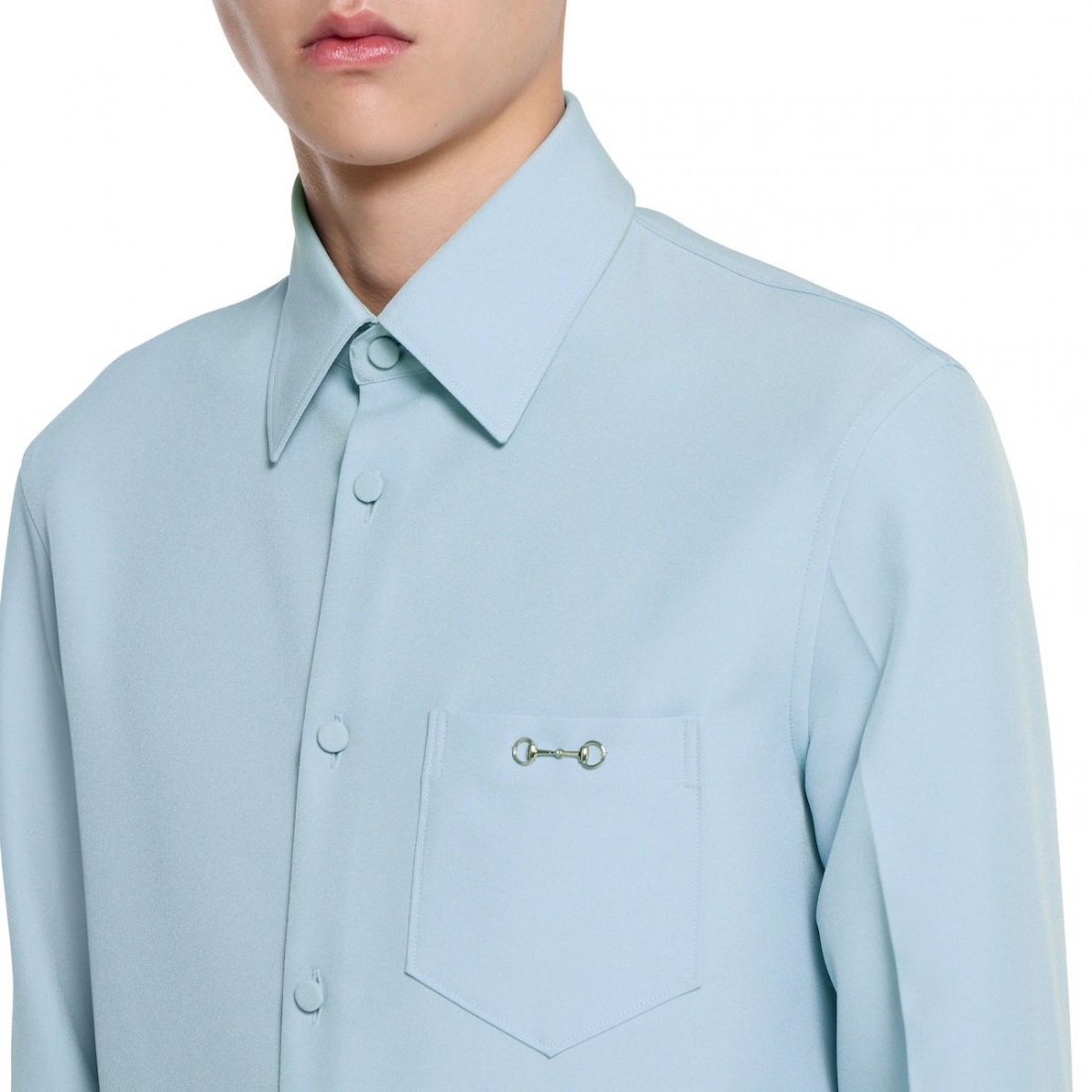 Chemise 'Horsebit' pour Hommes