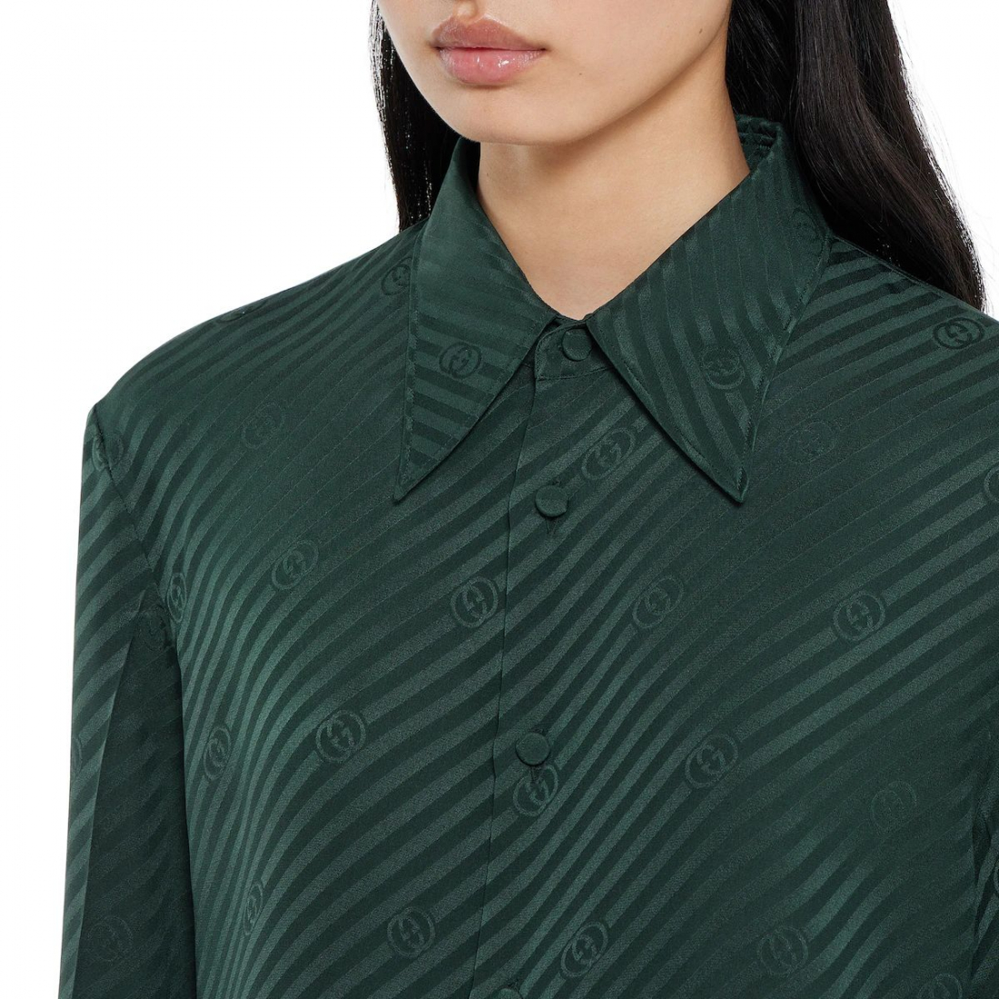 Chemise 'Interlocking GG' pour Femmes