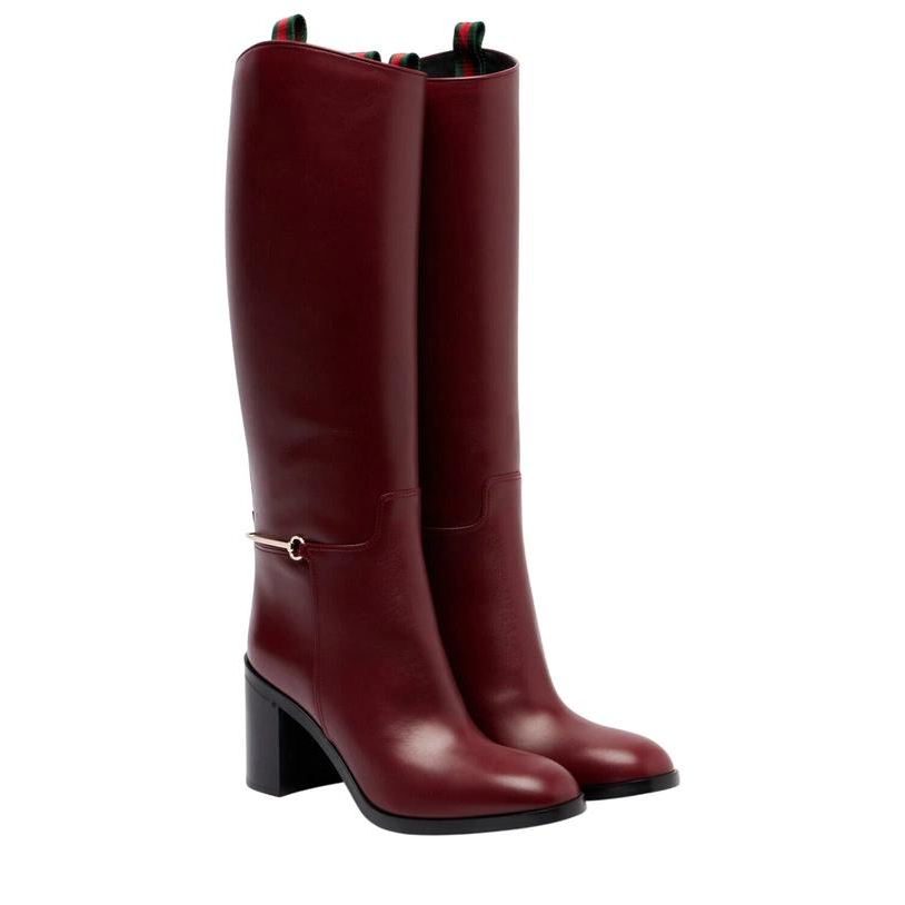 Bottes 'Slim Horsebit' pour Femmes