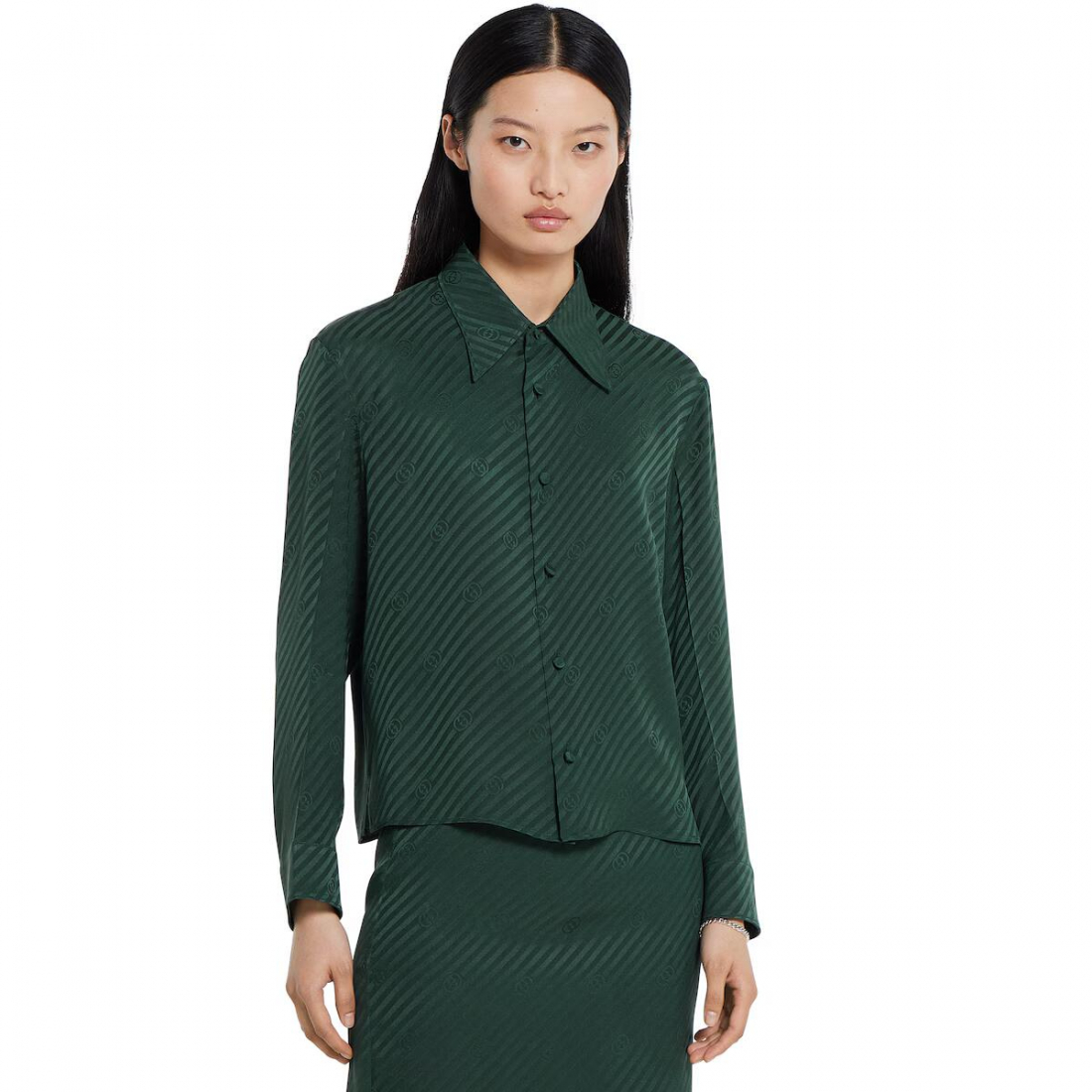 Chemise 'Interlocking GG' pour Femmes