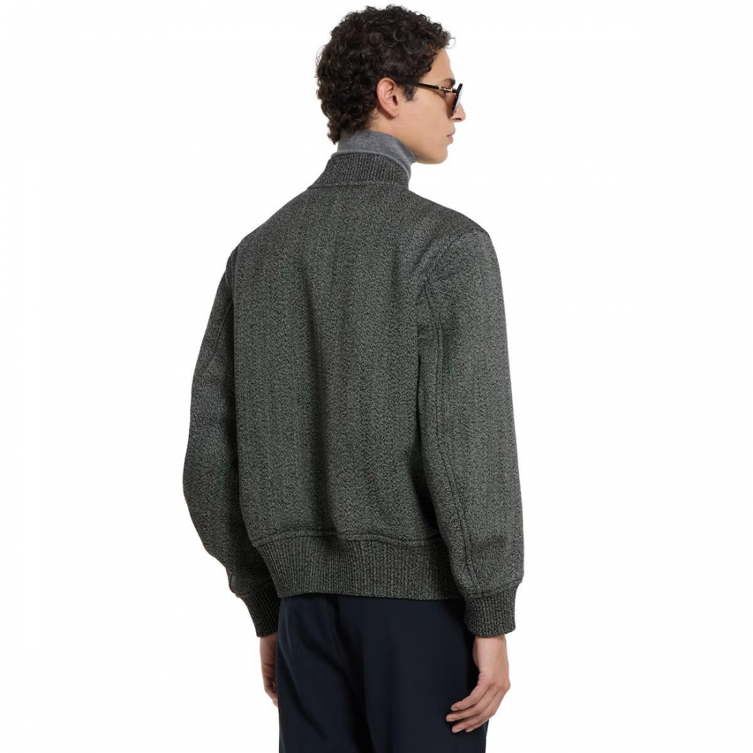 Blouson bomber 'Herringbone' pour Hommes