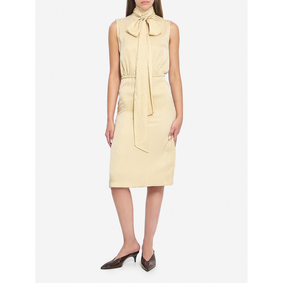 Women's 'Tie Neck' Midi Dress