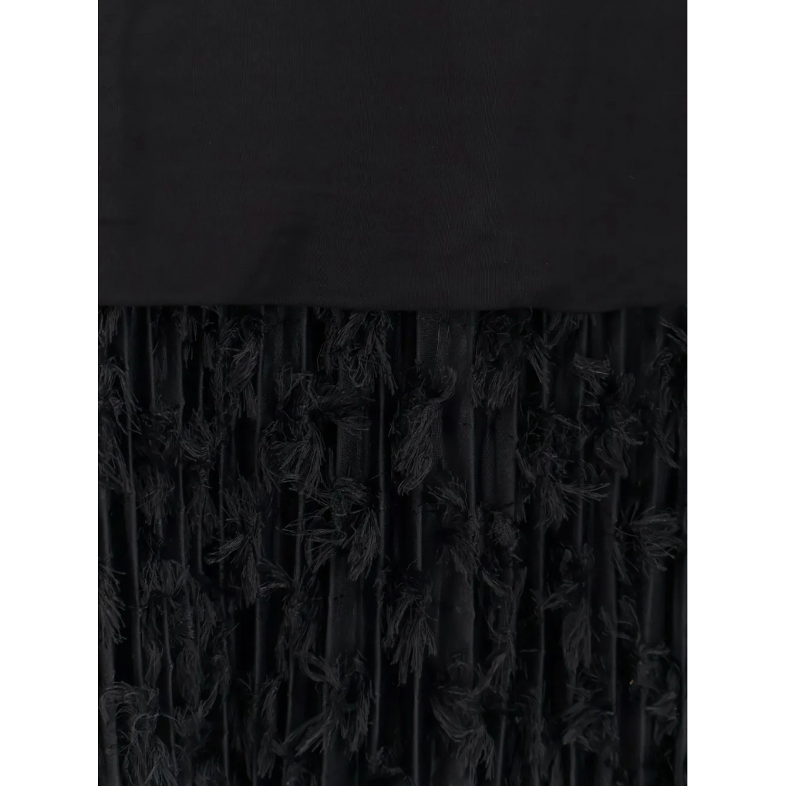 Robe mini 'Long-Sleeve Pleated' pour Femmes