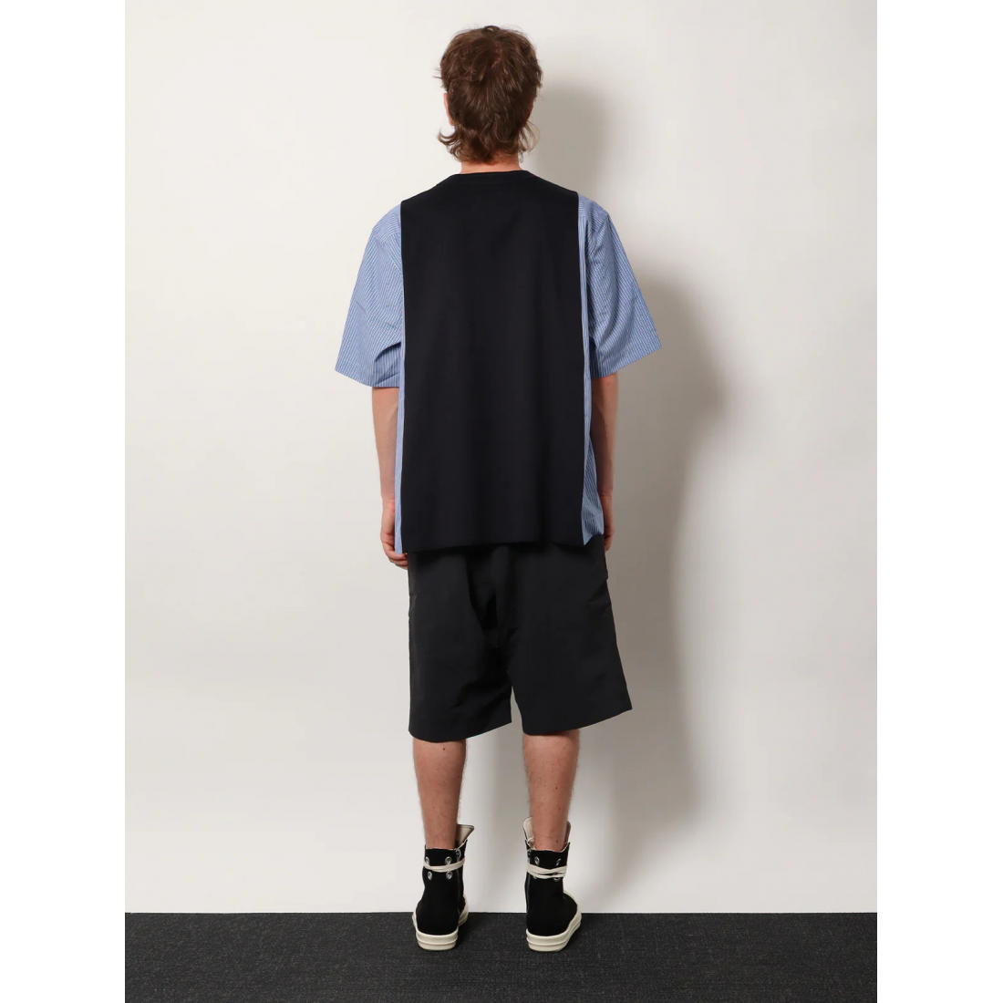 Men's 'Popeline Inserts' T-Shirt