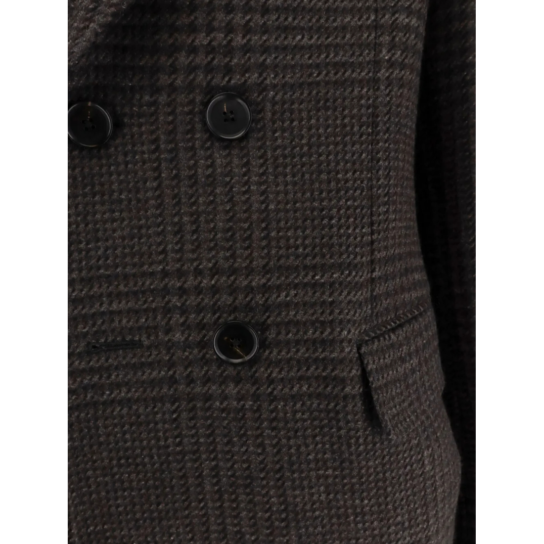 Manteau 'Double-Breasted Check' pour Hommes