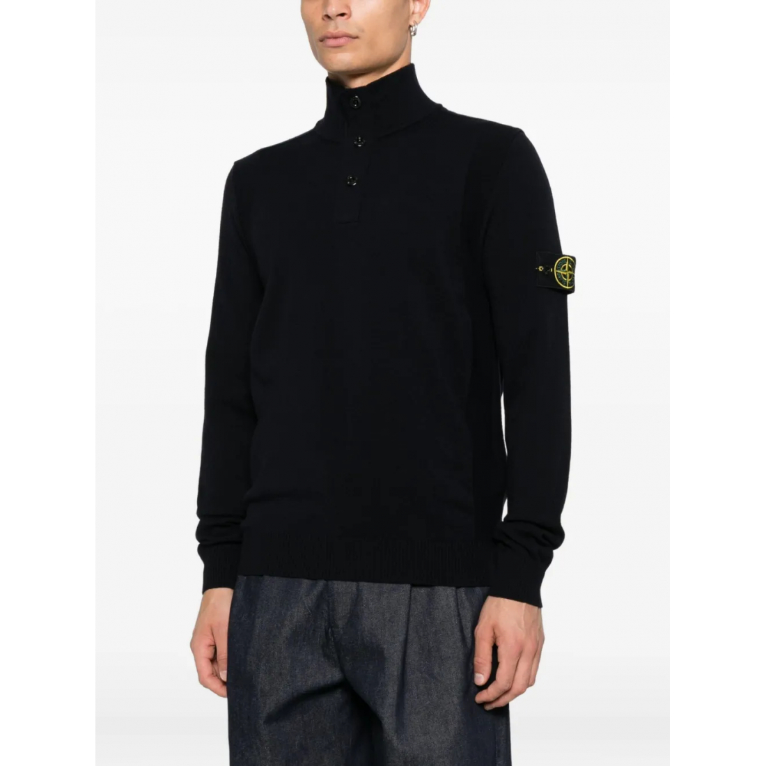 Pull 'Button' pour Hommes