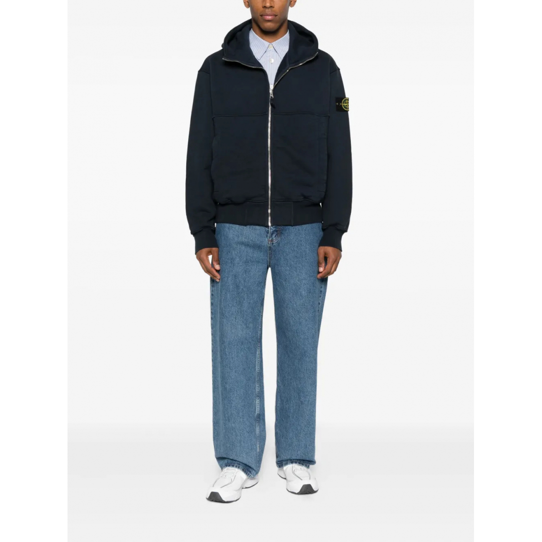 Sweatshirt à capuche  'Zip-Fastening' pour Hommes