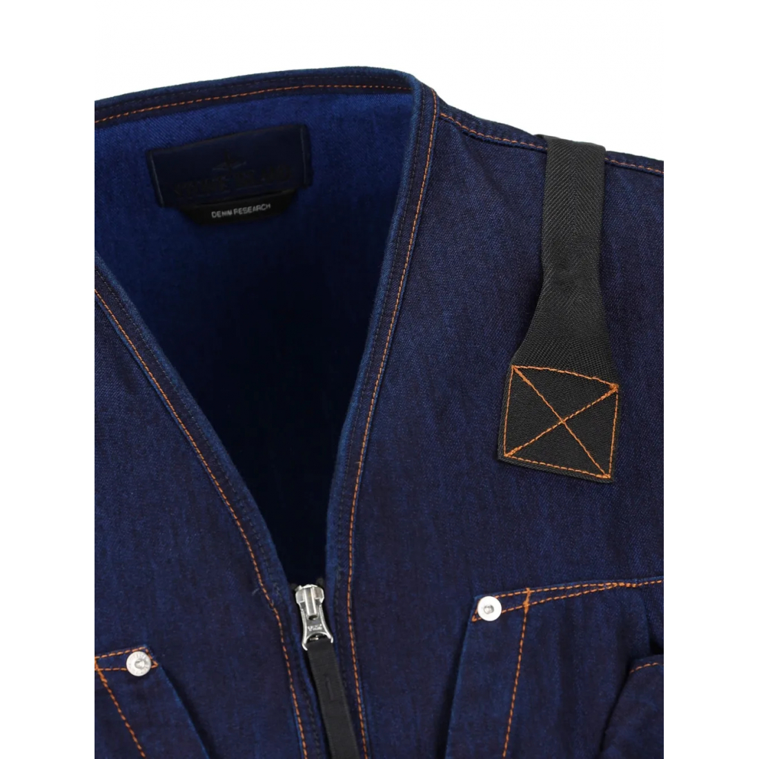 Gilet 'Multi-Pocket Denim' pour Hommes