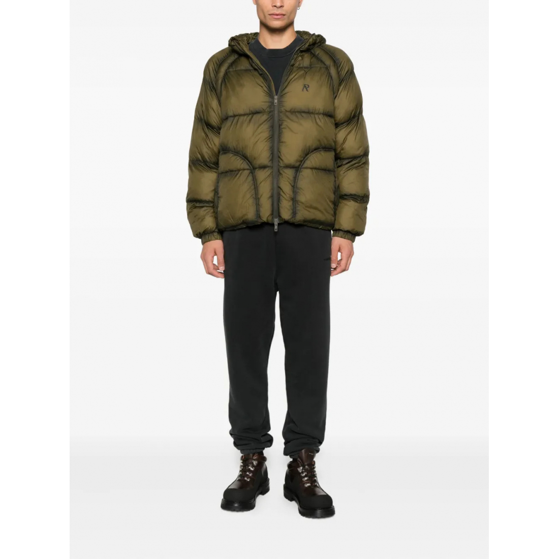 Veste matelassée 'Translucent Hooded' pour Hommes