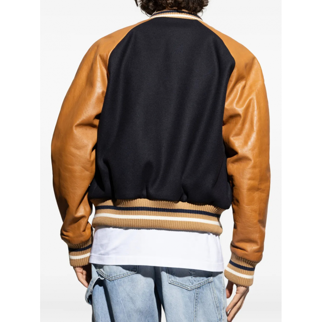 Blouson bomber 'Wool-Blend' pour Hommes