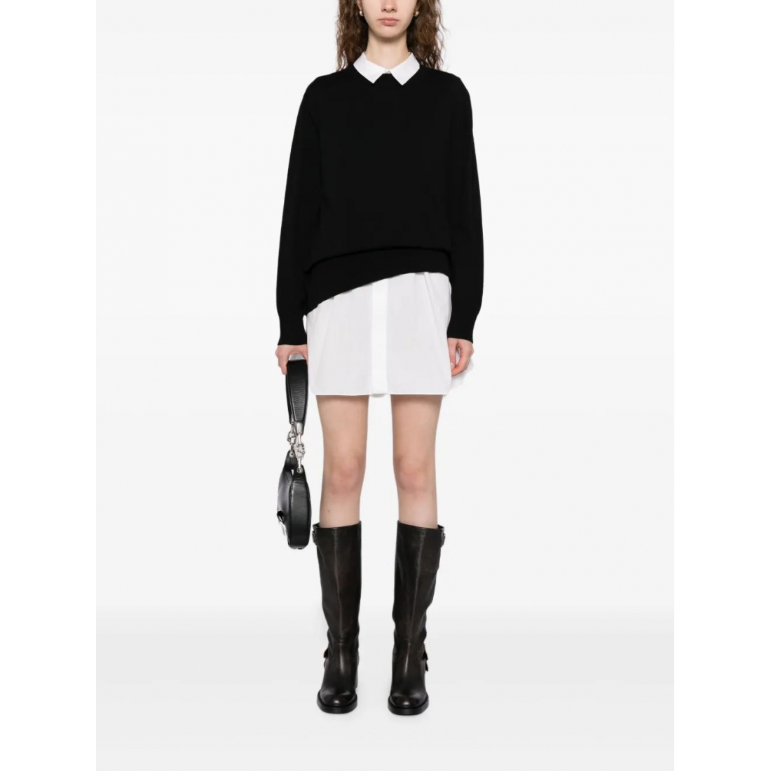 Robe mini 'Classic Collar' pour Femmes