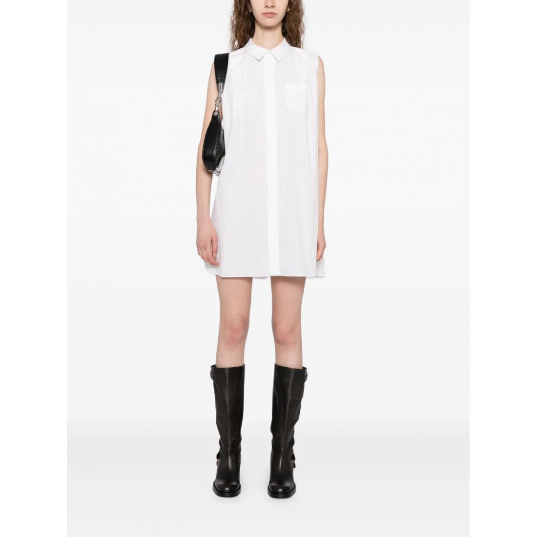 Robe mini 'Classic Collar' pour Femmes