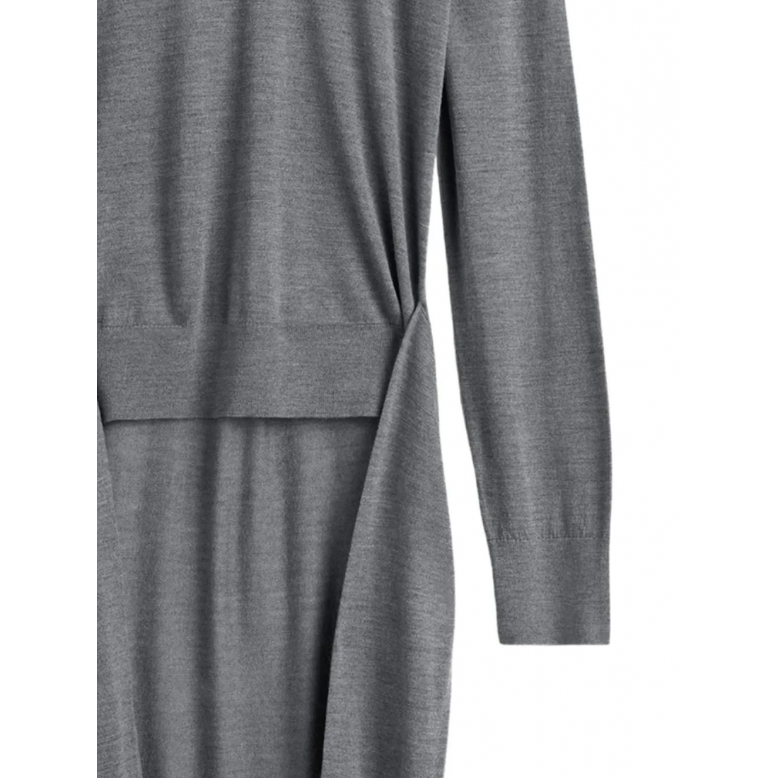 Robe Midi 'Turtleneck Belted' pour Femmes