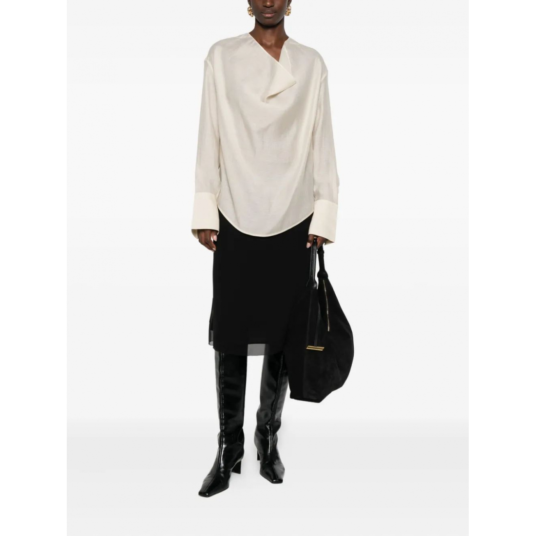 Blouse 'Cowl-Neck' pour Femmes