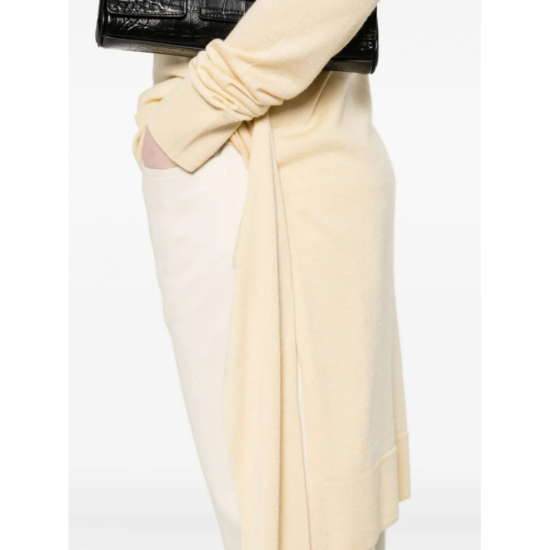 Robe 'Tie-Detail Turtleneck' pour Femmes