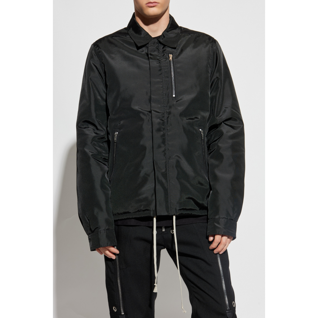 Veste 'Zip-Front Shirt-Collar Shirt' pour Hommes