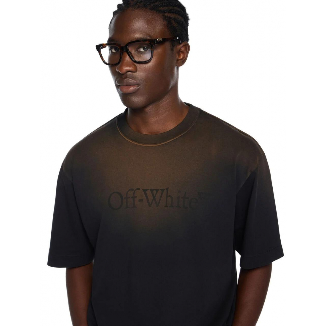 Men's 'Gradient-Effect Logo-Print' T-Shirt